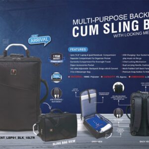 Backpack cum Sling Bag (OFFSM56)