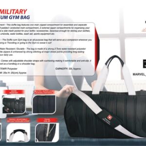 Duffle Cum Gym Bag (OFFSM78)