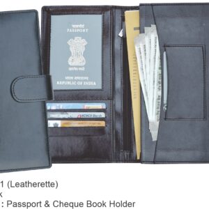 Passport & Cheque Book Holder  (OFFPH01LA)