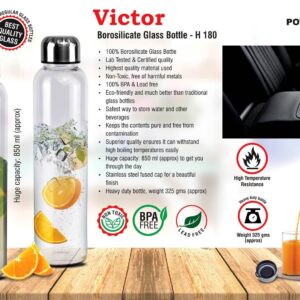 Borosilicate glass bottle (OFFH180)
