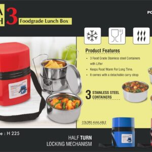Steel Lunch Box (OFFH225)