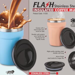 Stainless Steel Coffee mug  (OFFH255)