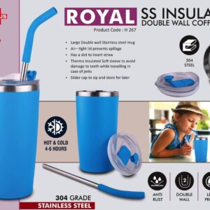 Stainless Steel Double wall coffee mug (OFFH267)