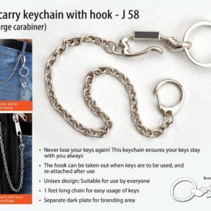 Keychain with Hook (OFFJ58)