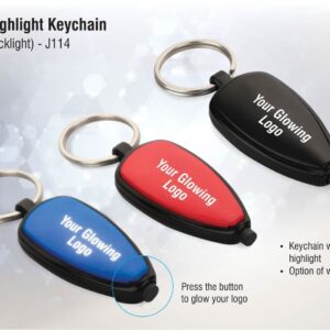 Logo highlight keychain  (OFFJ114)