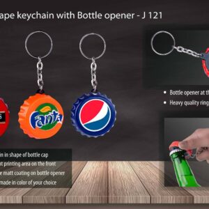 Crown shape keychain with Bottle opener  (OFFJ121)