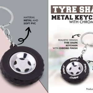 Tyre Shape Keychain  (OFFJ127)