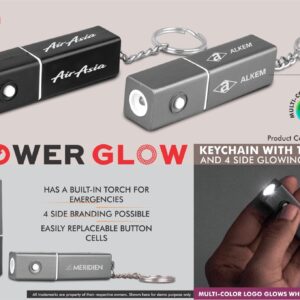 PowerGlow keychain with Torch  (OFFJ130)