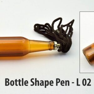 Bottle Shape Pen Brown (OFFL02)