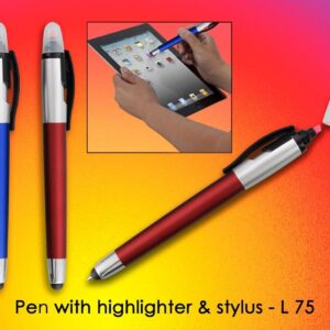 Pen with highlighter  (OFFL75)