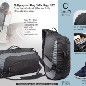 Sling Duffle Bag (OFFS22)