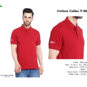 Cotton Collar T-Shirt  (OFFAR5)