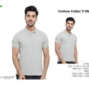 Cotton Collar T-Shirt  (OFFAR7)