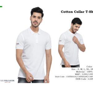 Cotton Collar T-Shirt  (OFFAR9)
