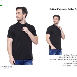 Cotton Collar T-Shirt  (OFFAR11)