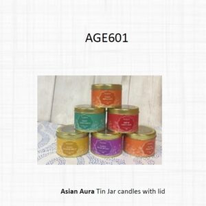 Tin Jar candles with lid (OFFAGE601)