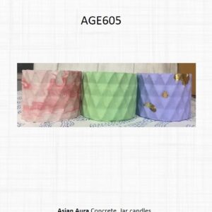 Concrete Jar candles (OFFAGE605)