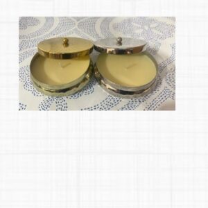 Urli Metal Jar candles with lid (OFFAGE608)