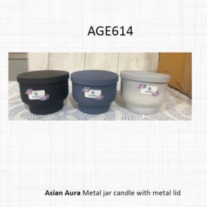 Metal jar candle with metal lid (OFFAGE614)