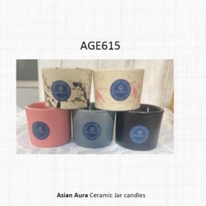 Ceramic Jar candles (OFFAGE615)