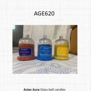Glass bell candles (OFFAGE620)