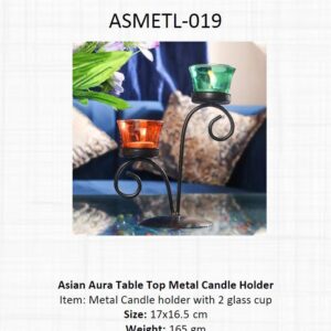 Metal Candle Holder (OFFASMETL-019)