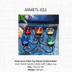 Metal Candle Holder (OFFASMETL-021)
