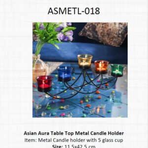 Metal Candle Holder (OFFASMETL-018)