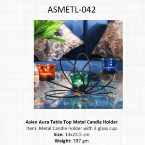 Metal Candle Holder (OFFASMETL-042)