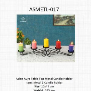 Metal Candle Holder
  (OFFASMETL-017)