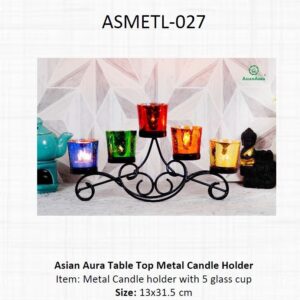 Metal Candle Holder
  (OFFASMETL-027)