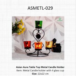 Metal Candle Holder
  (OFFASMETL-029)