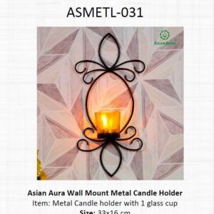 Metal Candle Holder
  (OFFASMETL-031)