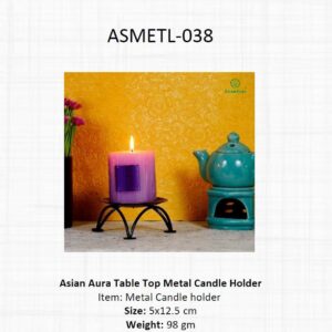 Metal Candle Holder
  (OFFASMETL-038)