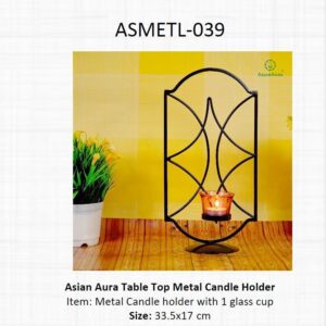 Metal Candle Holder
  (OFFASMETL-039)