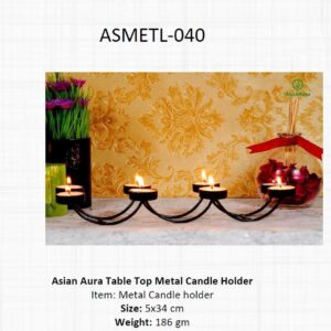 Metal Candle Holder
  (OFFASMETL-040)