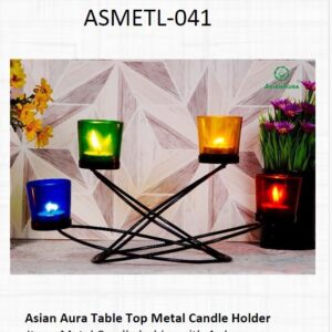 Metal Candle Holder
  (OFFASMETL-041)