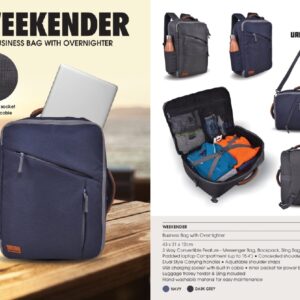 Business Bag with Overnighter  (OFFUG-BP02)