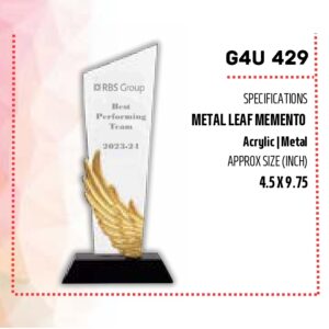 Acrylic Trophy (OFFG4U-429)