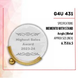 Acrylic Trophy (OFFG4U-431)