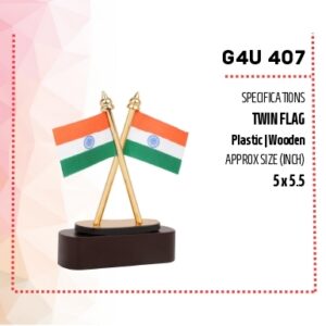 Twin flag stand (OFFG4U-407)