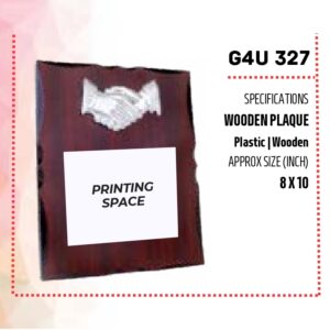 Wooden Plaque  (OFFG4U-327)