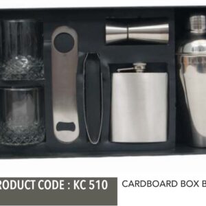 PRODUCT CODE: KC 510 CARDBOARD BOX BAR SET (OFFKC510)