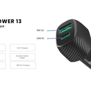 Car Power Charger  (OFFPOR1756)