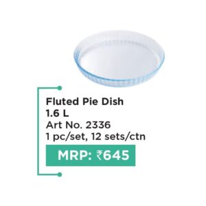 Fluted Pie Dish (OFFRX287)