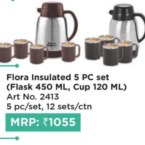 Flask with Cups (OFFRX475)