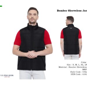 Bomber Sleeveless Jacket  (OFFAR16)