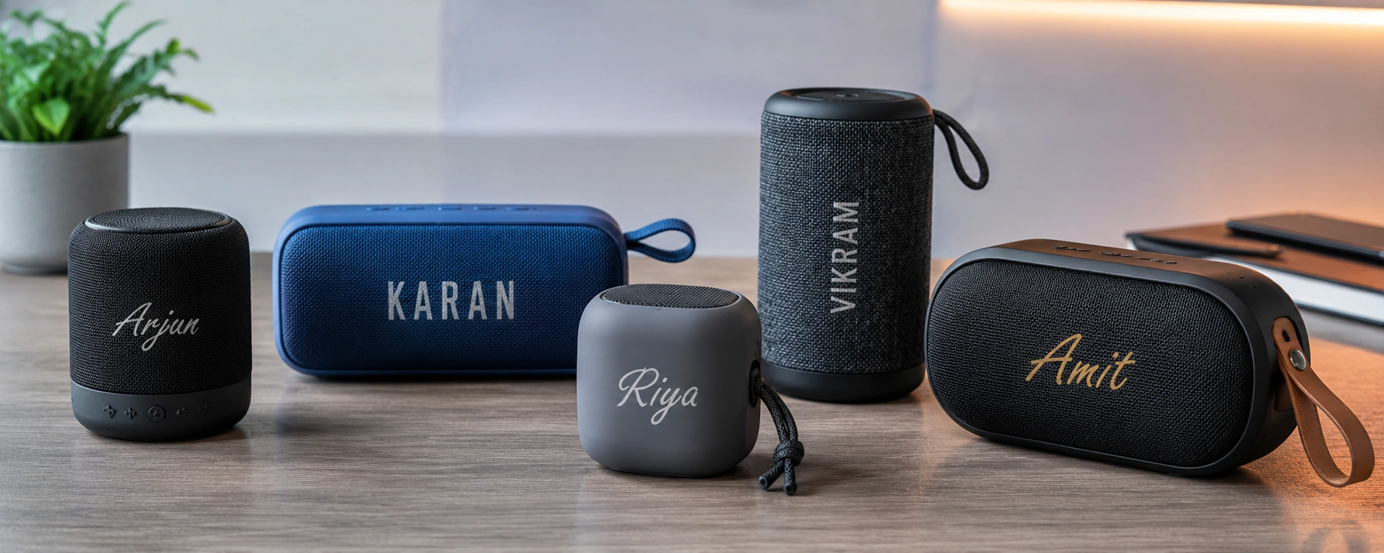 5. Customised Bluetooth Speaker Budget ₹500 - ₹3000