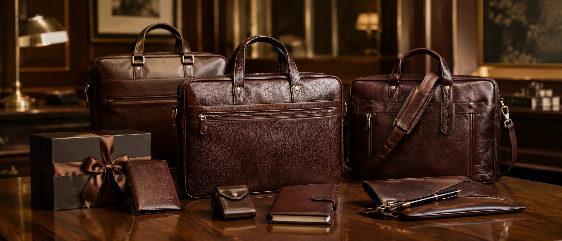 7. Luxury Executive Gift Sets For the milestones that deserve more