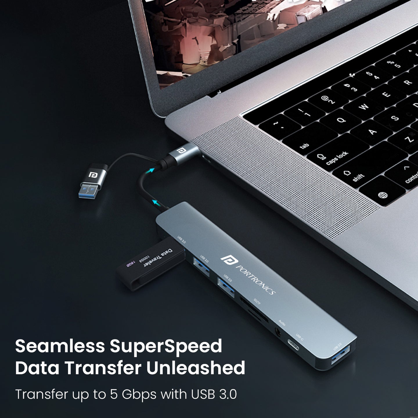 Portronics_Mport_8_Plus_USB_hub_Type-C_for_fast_data_transfer_1440x